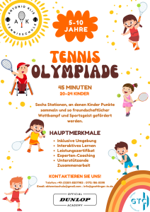 Tennis-Olympiade für Kinder und Grundschulen